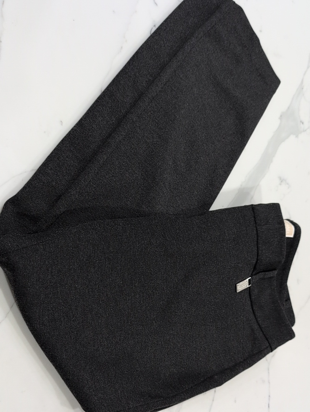 Michael Kors Dark Grey Charcoal Thick Women's Size 12 Petite Pants
